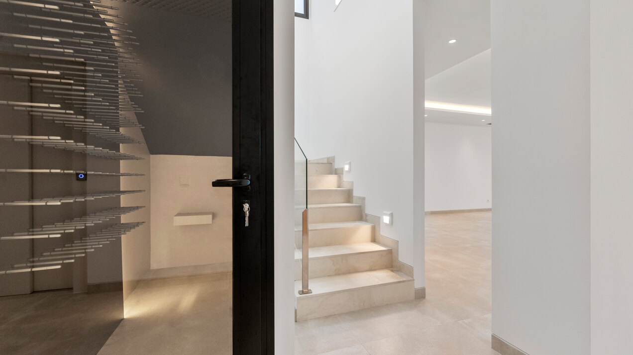 Sleek, chic and modern 4 bedroom villa nestled within prestigious community on Marbella Golden Mile