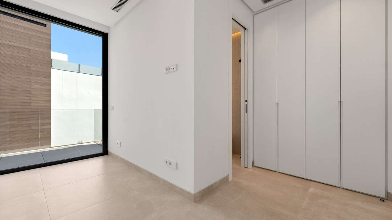 Sleek, chic and modern 4 bedroom villa nestled within prestigious community on Marbella Golden Mile