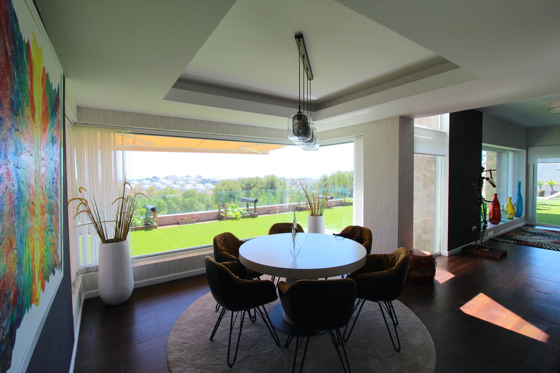 Villa with panoramic views on the first line of golf for sale in Nueva Atalaya, Benahavís
