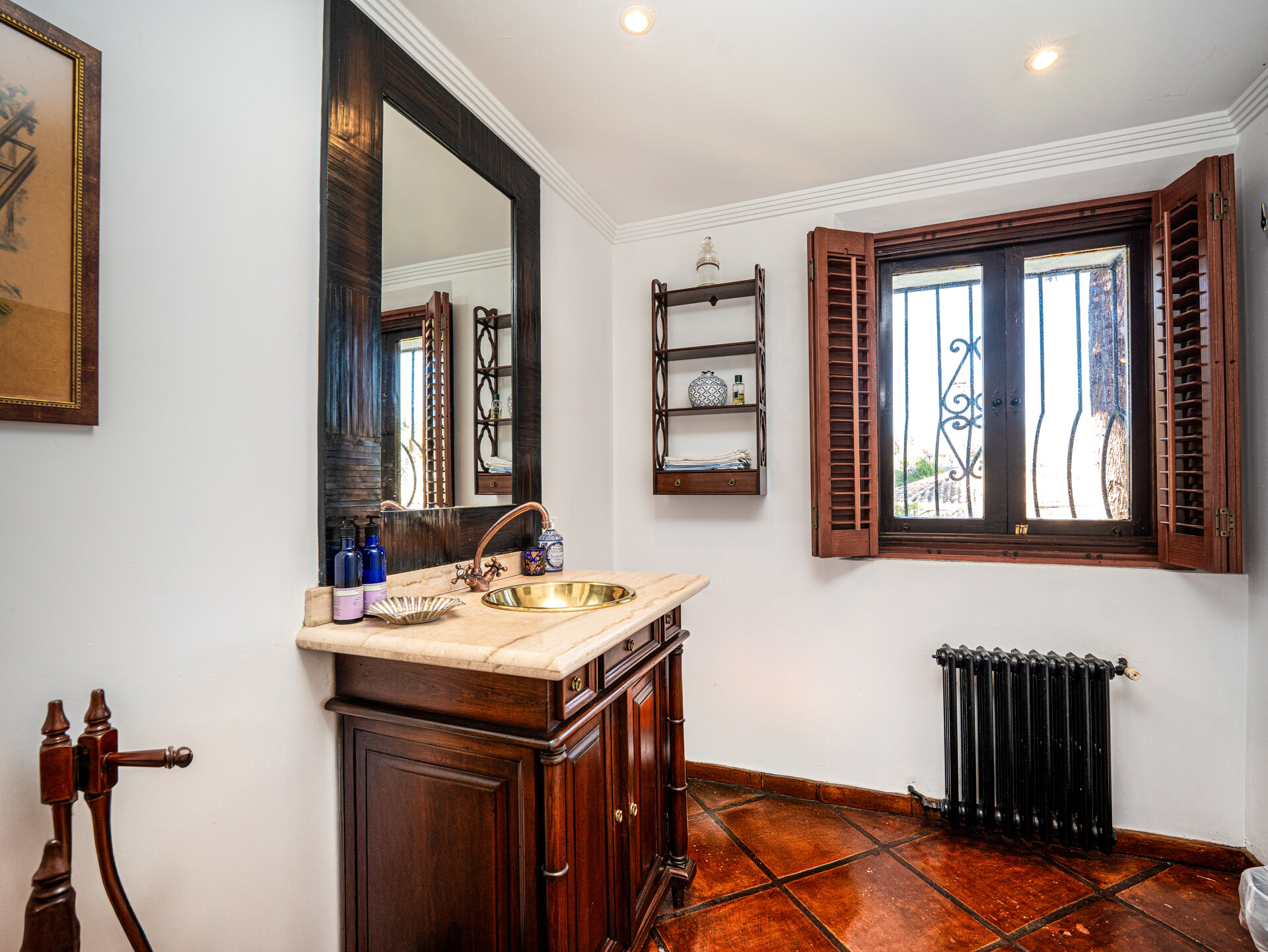 Enchanting blend of rustic elegance & modern comfort