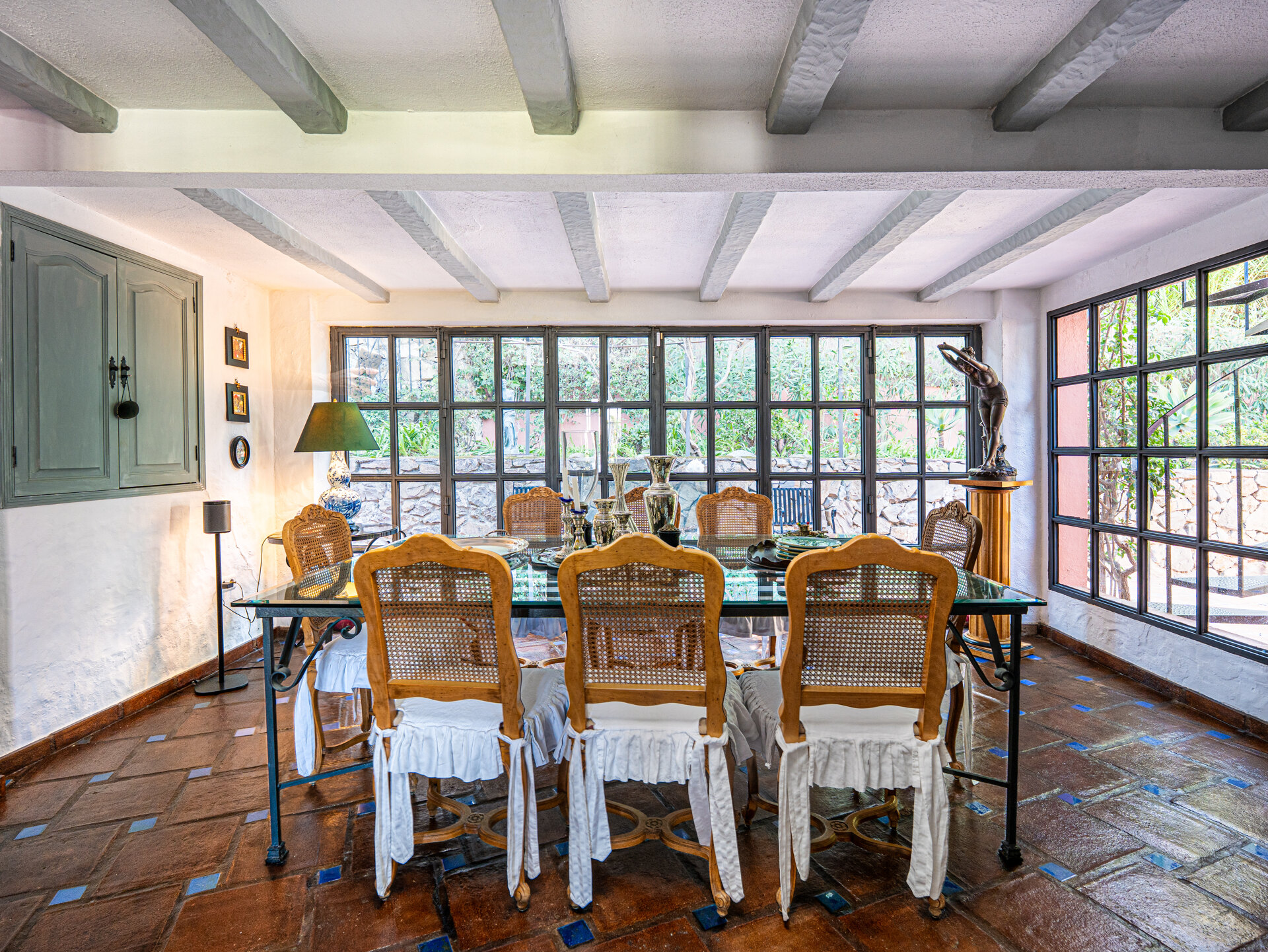 Enchanting blend of rustic elegance & modern comfort