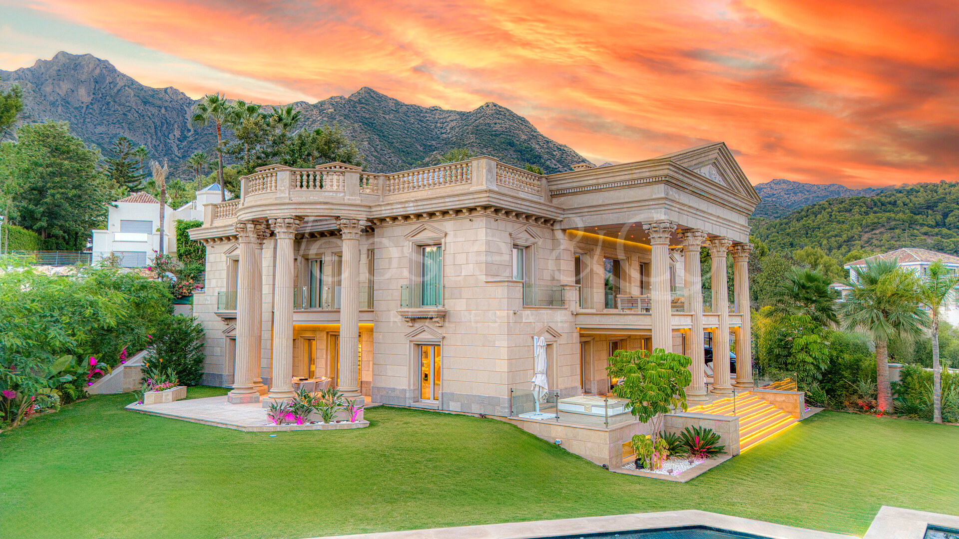 Unique mansion in gated community of Sierra Blanca