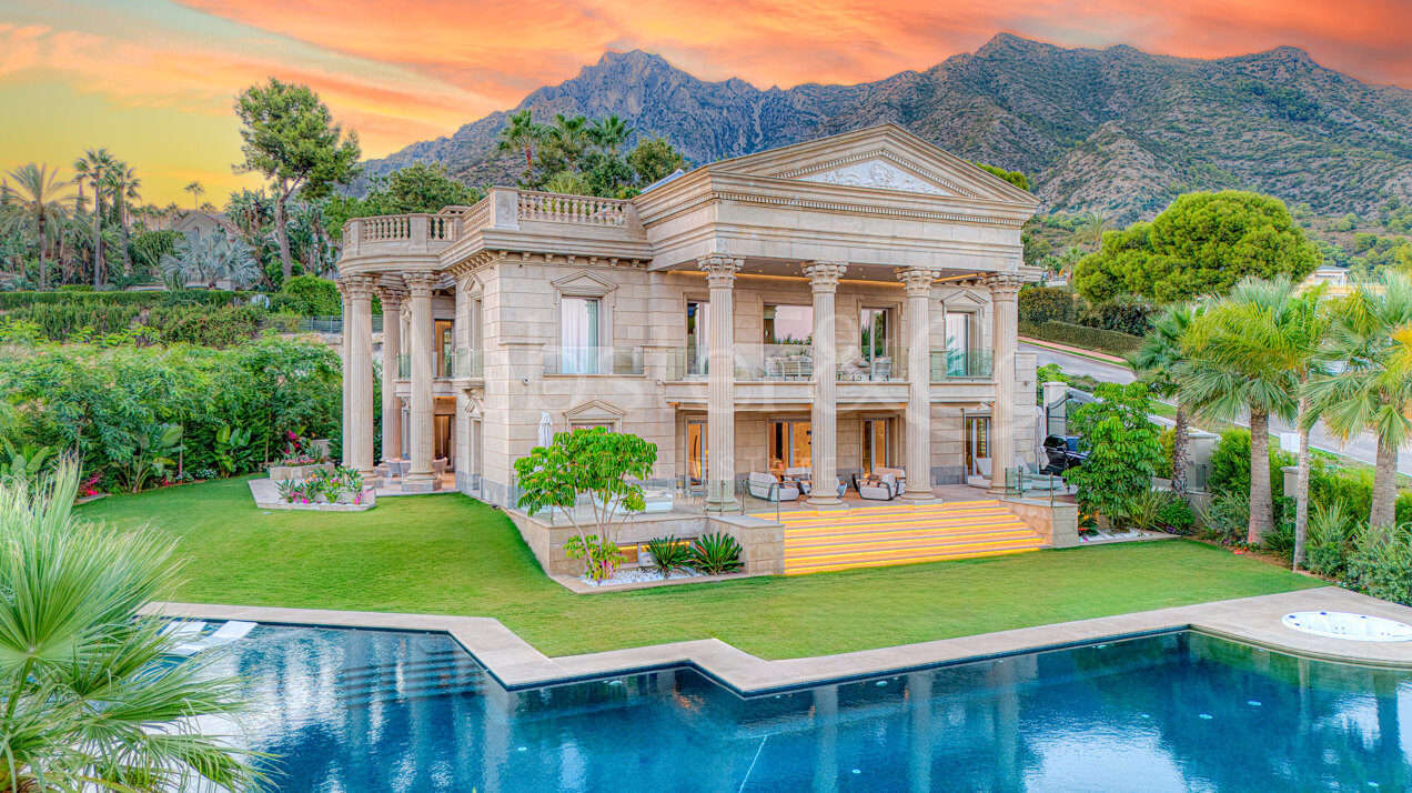 Unique mansion in gated community of Sierra Blanca