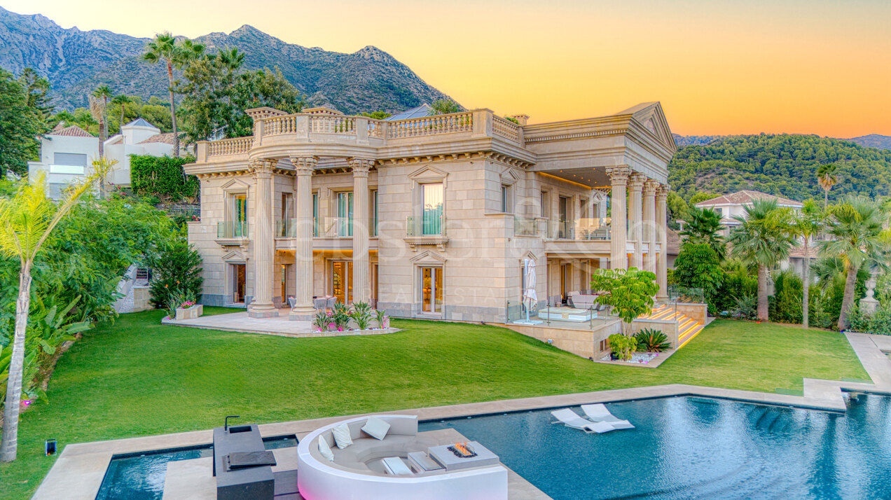 Unique mansion in gated community of Sierra Blanca