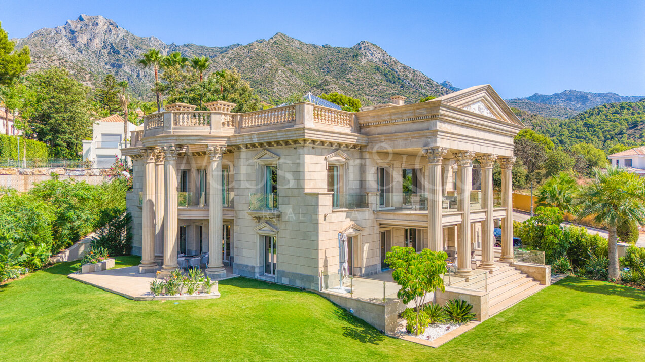 Unique mansion in gated community of Sierra Blanca