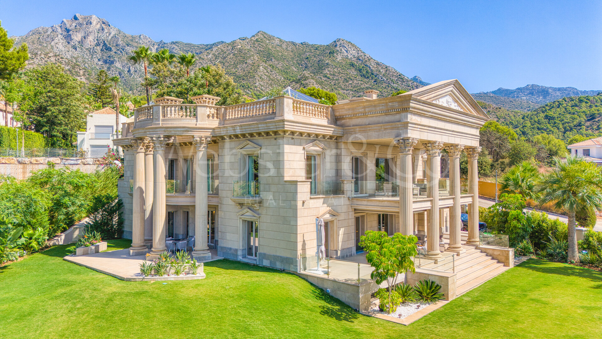 Unique mansion in gated community of Sierra Blanca