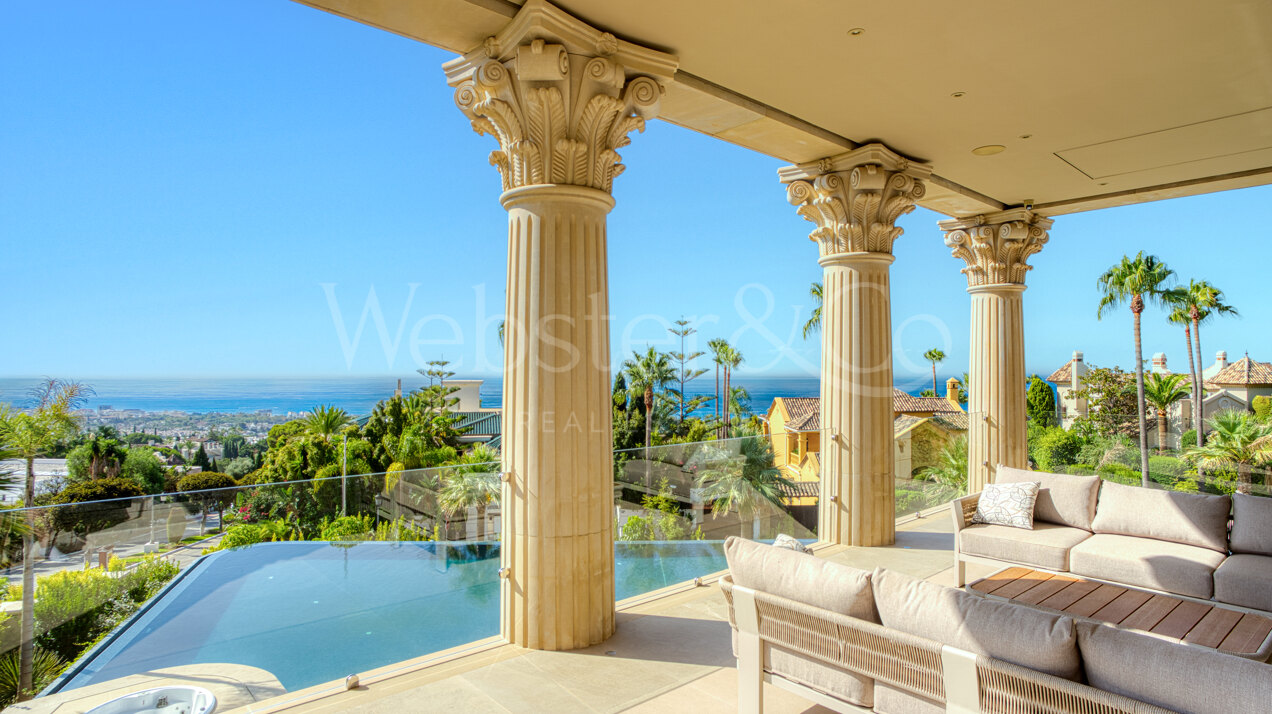 Unique mansion in gated community of Sierra Blanca