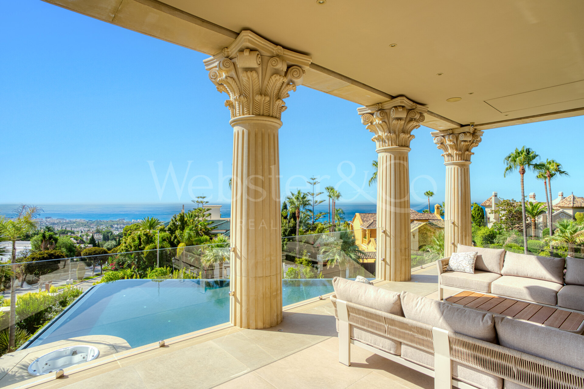 Unique mansion in gated community of Sierra Blanca