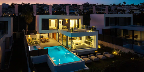 Property Highlights:- Frontline Golf Location- Brand New Villa- Scandinavian Design- Heated Infinity Pool- Five Spacious Bedrooms- Private Cinema & Gym- Rooftop Terraces- Landscaped Garden- Outdoor BBQ Area- Minutes from Puerto Banús
