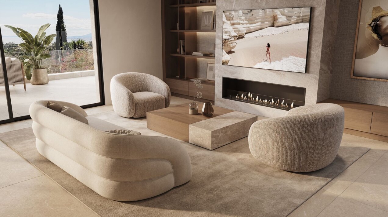 Striking expression of modern Mediterranean living