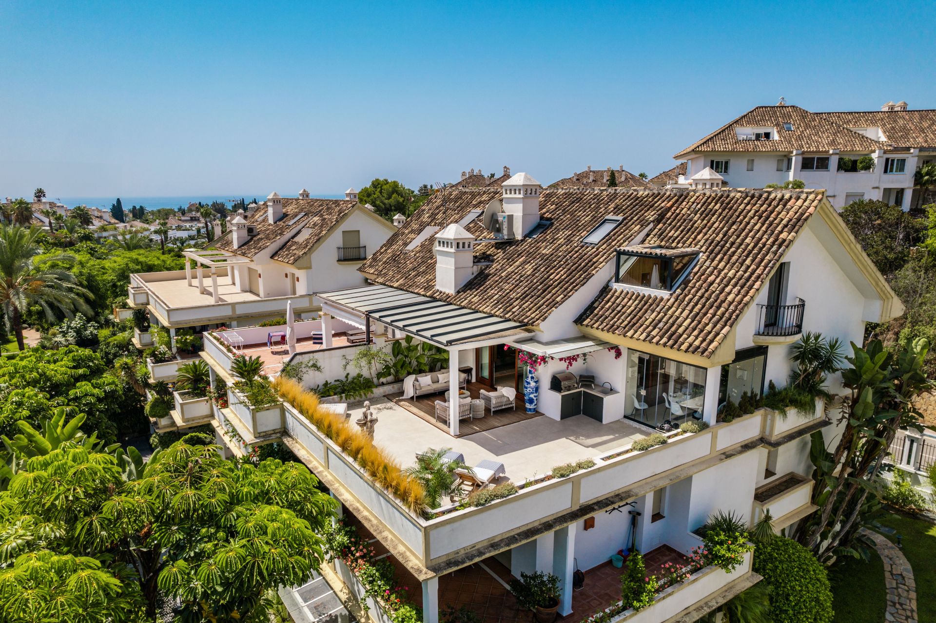 Duplex penthouse with premium features and style