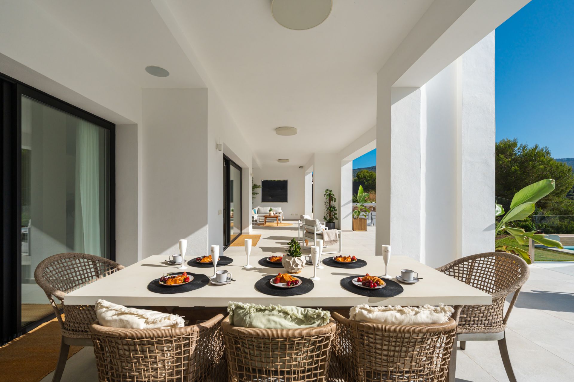 Villa frente al golf que ofrece lujo y amplitud