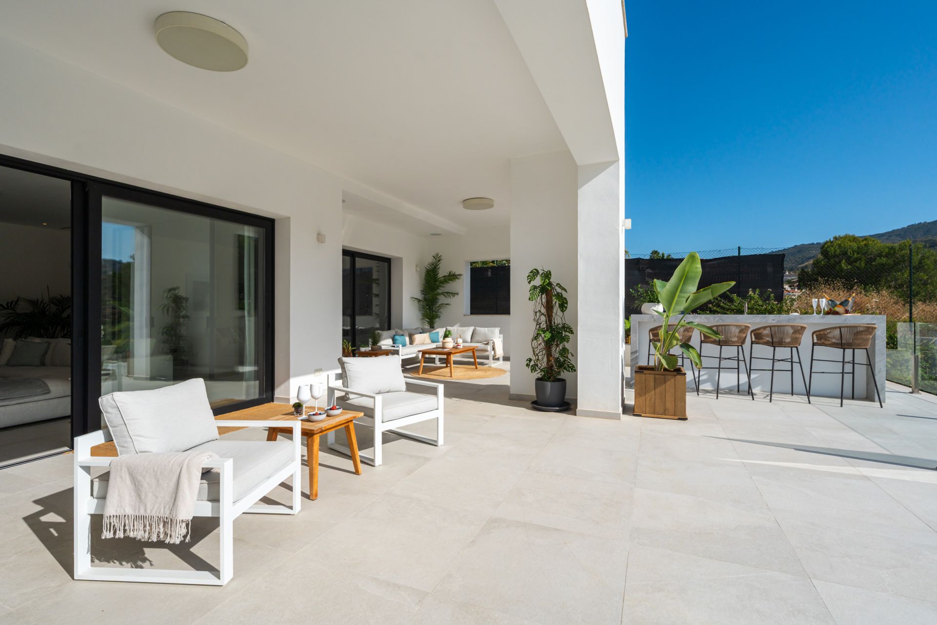 Villa frente al golf que ofrece lujo y amplitud