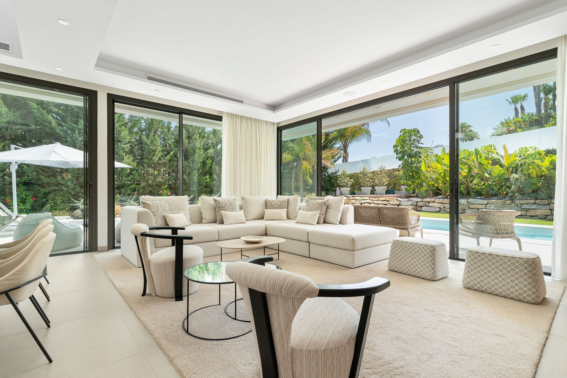 Comfort & privacy in architectural masterpiece