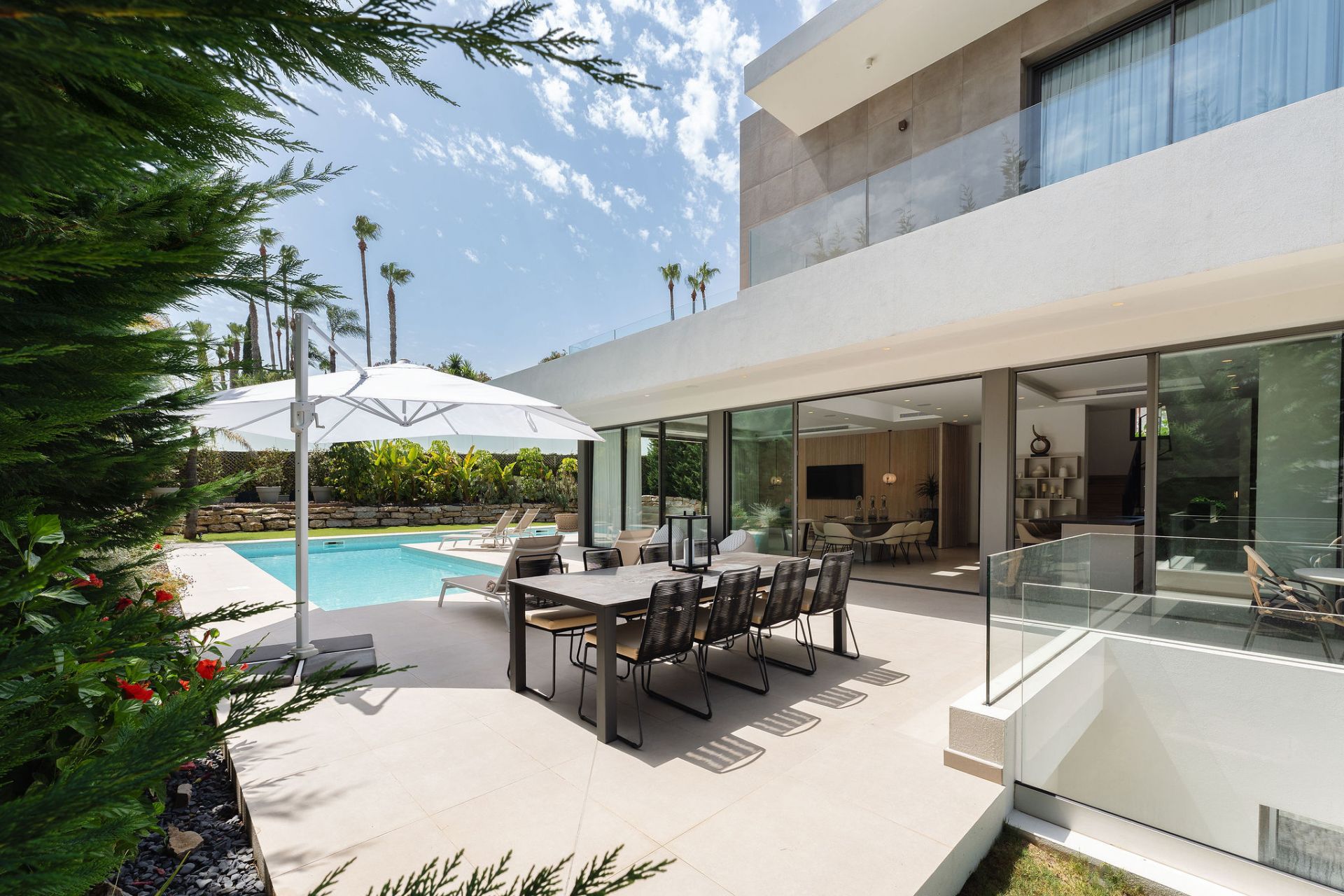 Comfort & privacy in architectural masterpiece