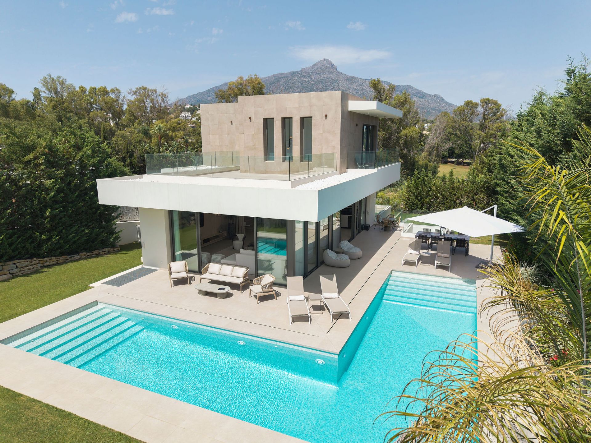 Comfort & privacy in architectural masterpiece