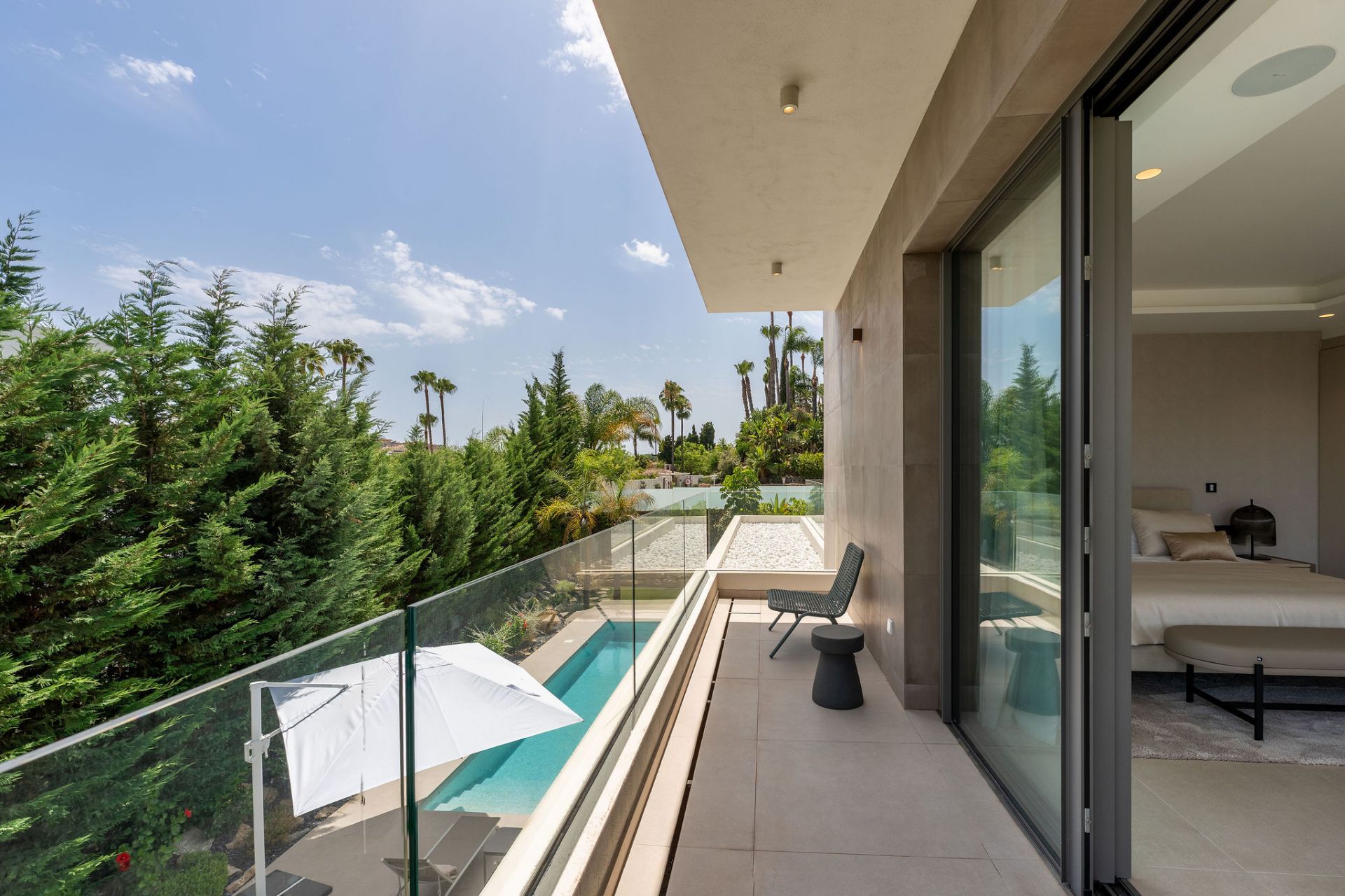 Comfort & privacy in architectural masterpiece