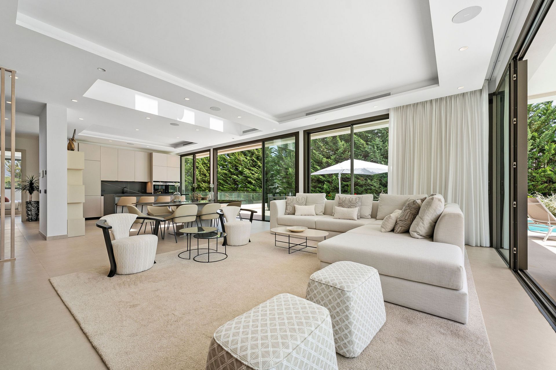 Comfort & privacy in architectural masterpiece