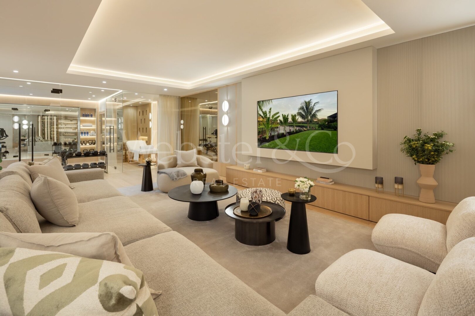 Villa Solace – Hogar Exquisita en Monte Halcones