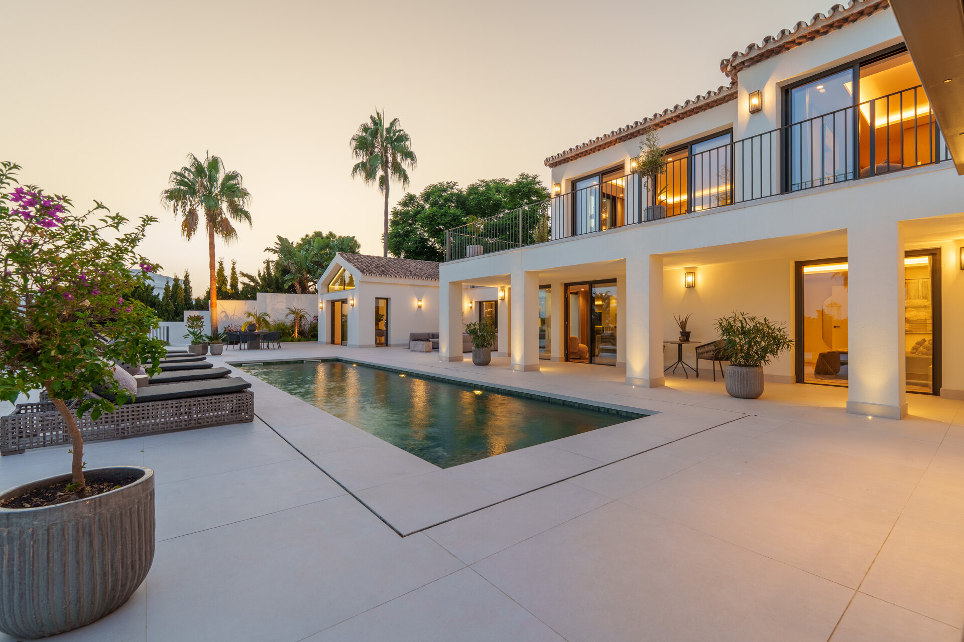 Exquisitely renovated Andalusian-style residence