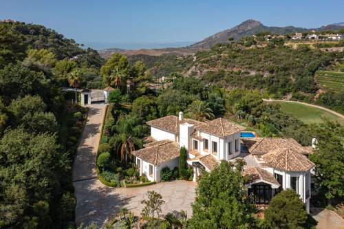 Property Highlights: - Front-line golf- Seven bedrooms- La Zagaleta estate- Private driveway- Five-car garage- Master suite terrace- Games and cinema- South-west views- Large swimming pool- Landscaped gardens