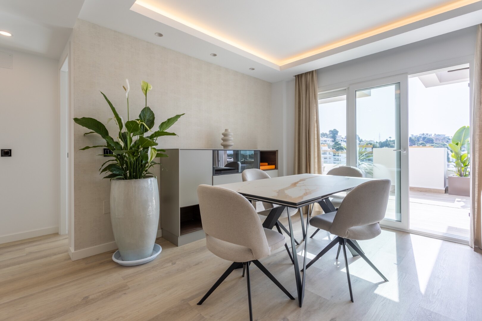 Refined coastal living at its finest in this penthouse