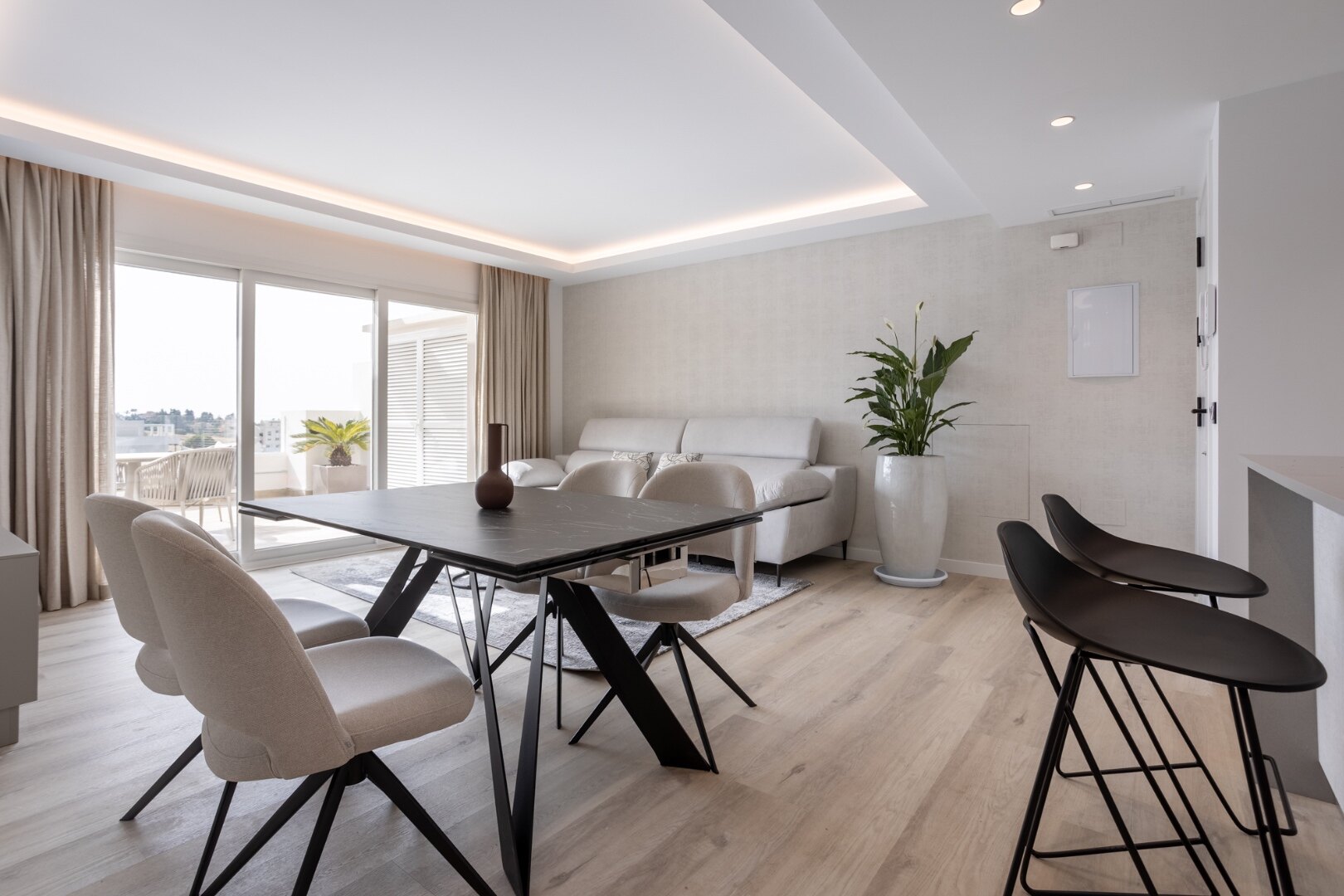 Elegant apartment embodies modern living