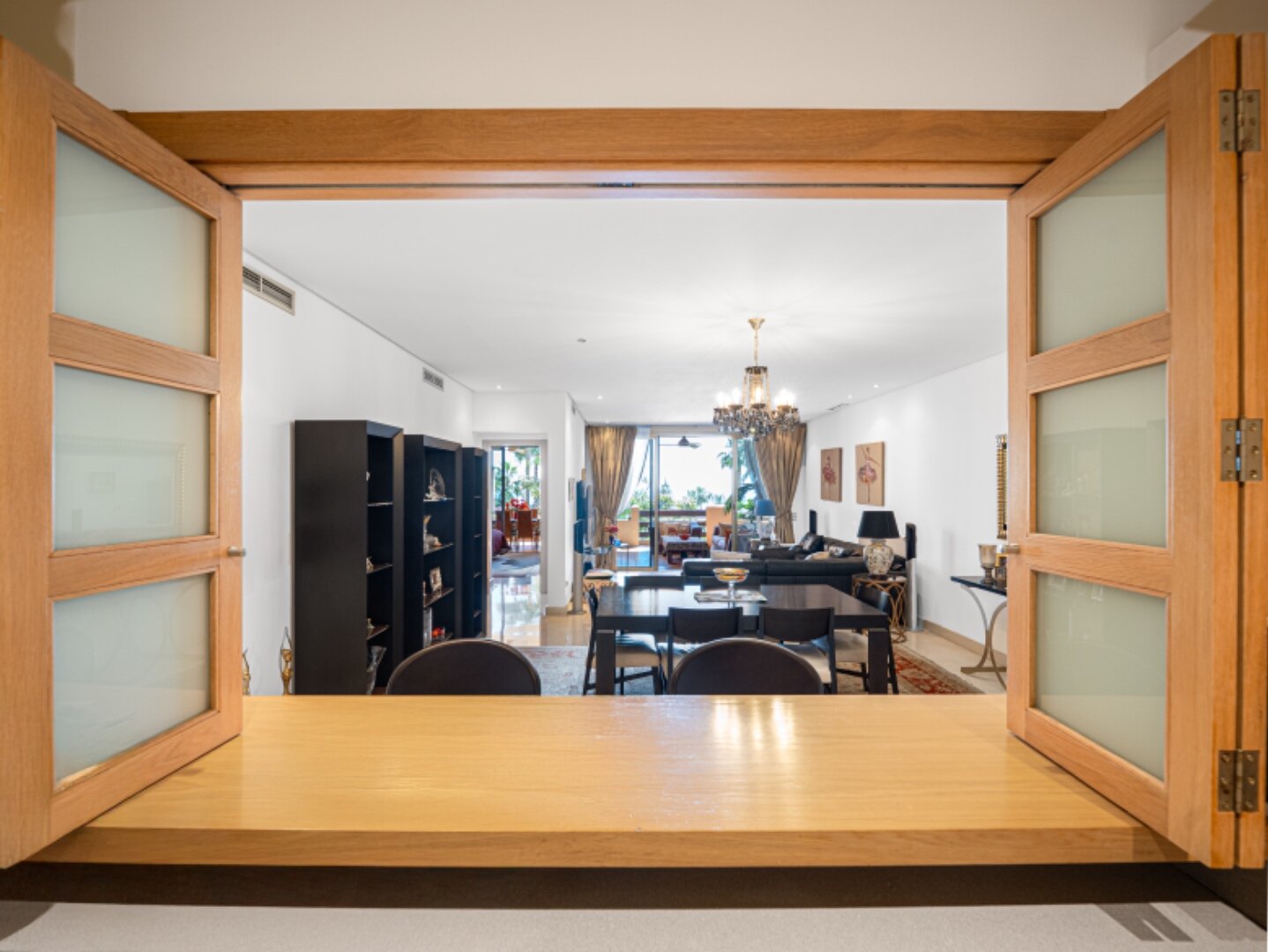 Gloriously sunny & spacious, this 3 bed apartment on the Golden Mile will dazzle and delight