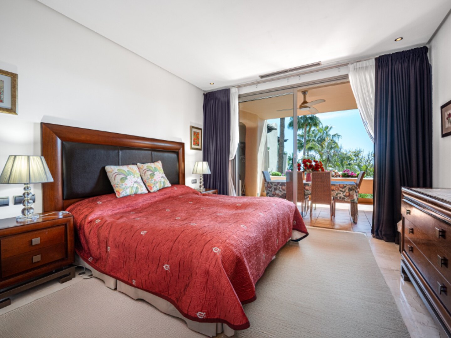 Gloriously sunny & spacious, this 3 bed apartment on the Golden Mile will dazzle and delight