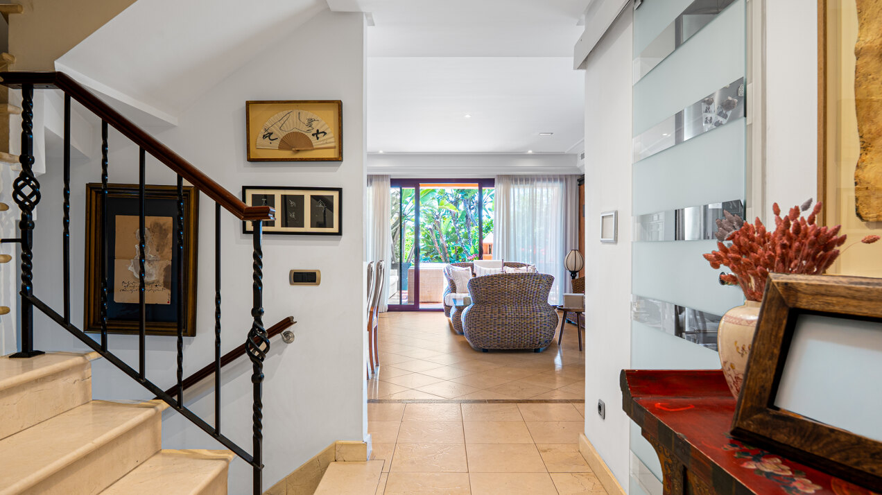 Exquisite townhouse in the heart of Marbella offers exquisite blend of privacy and Andalucian charm