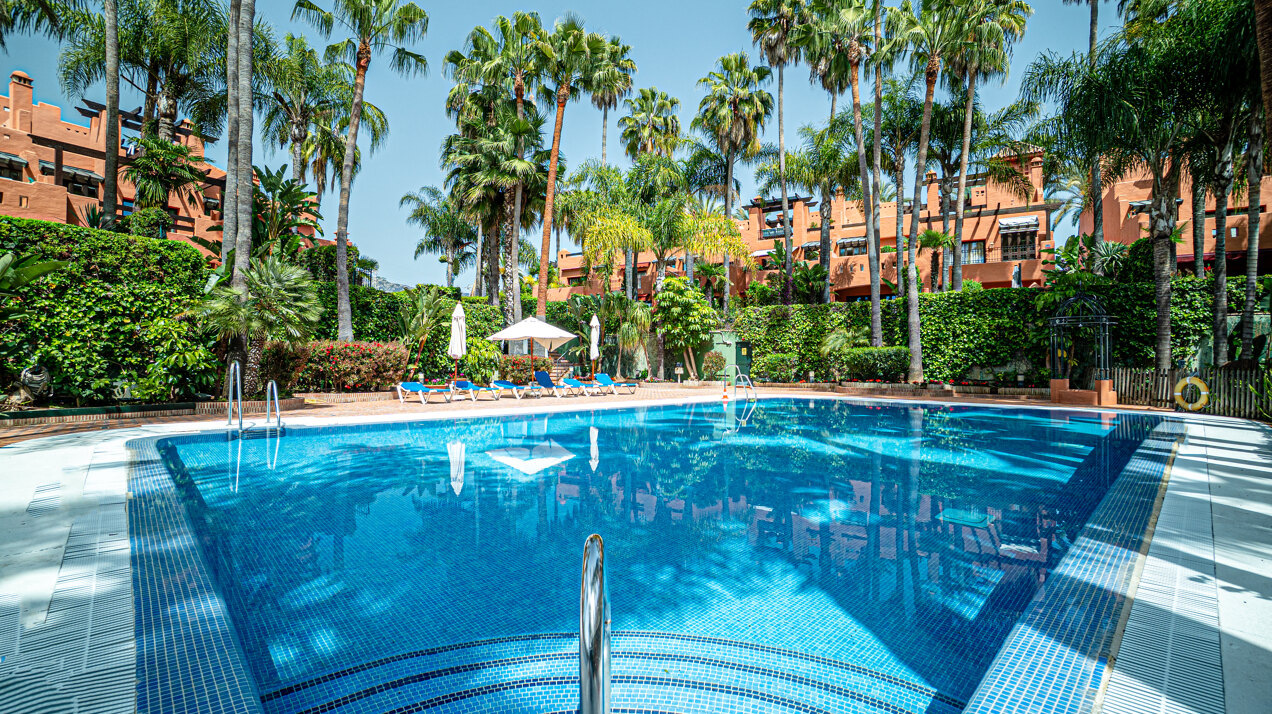 Exquisite townhouse in the heart of Marbella offers exquisite blend of privacy and Andalucian charm