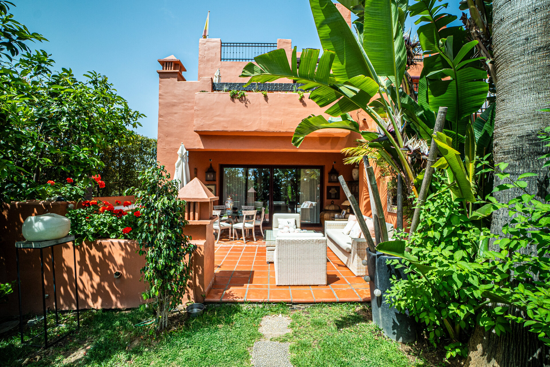 Exquisite townhouse in the heart of Marbella offers exquisite blend of privacy and Andalucian charm