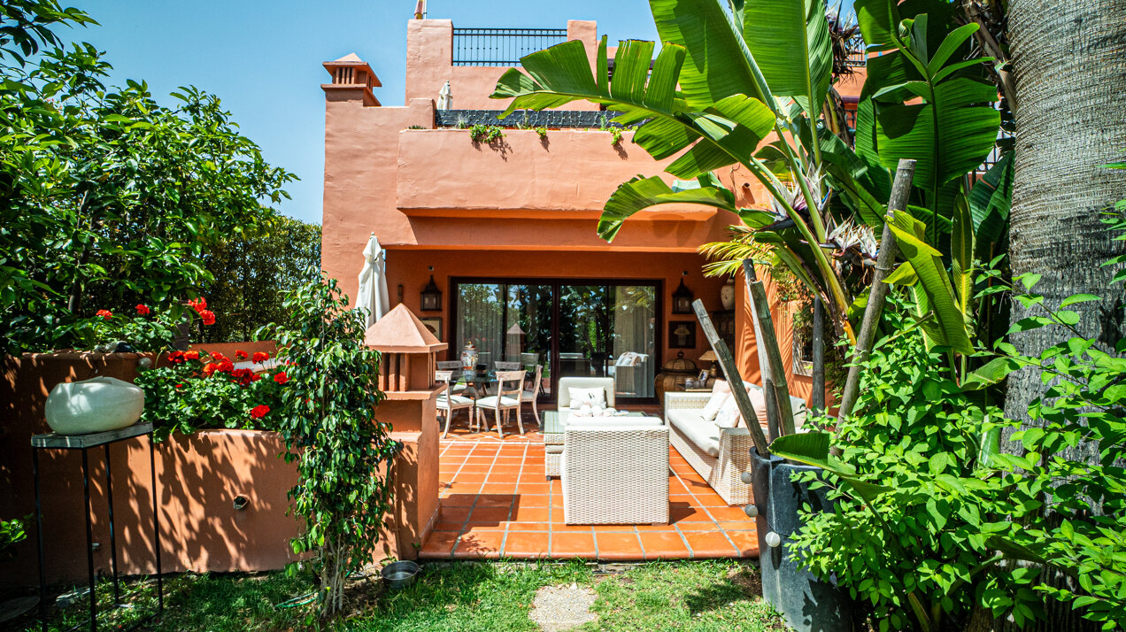 Exquisite townhouse in the heart of Marbella offers exquisite blend of privacy and Andalucian charm