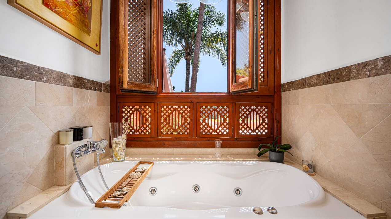 Exquisite townhouse in the heart of Marbella offers exquisite blend of privacy and Andalucian charm