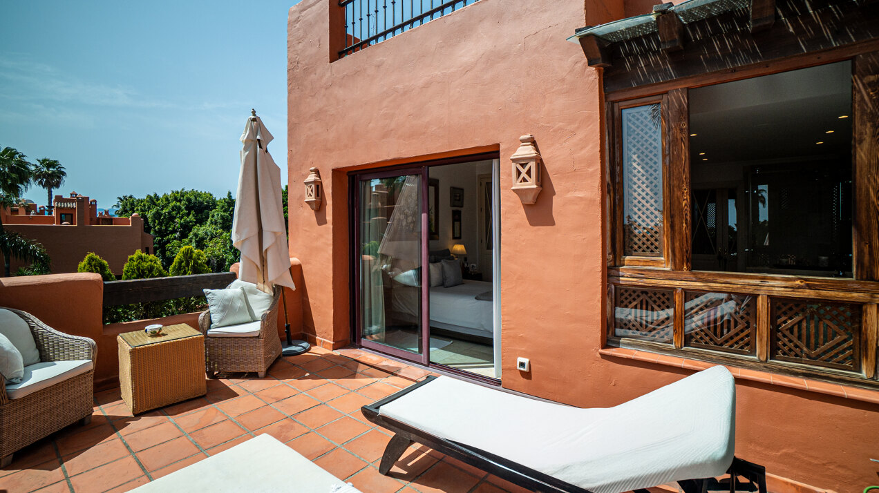 Exquisite townhouse in the heart of Marbella offers exquisite blend of privacy and Andalucian charm