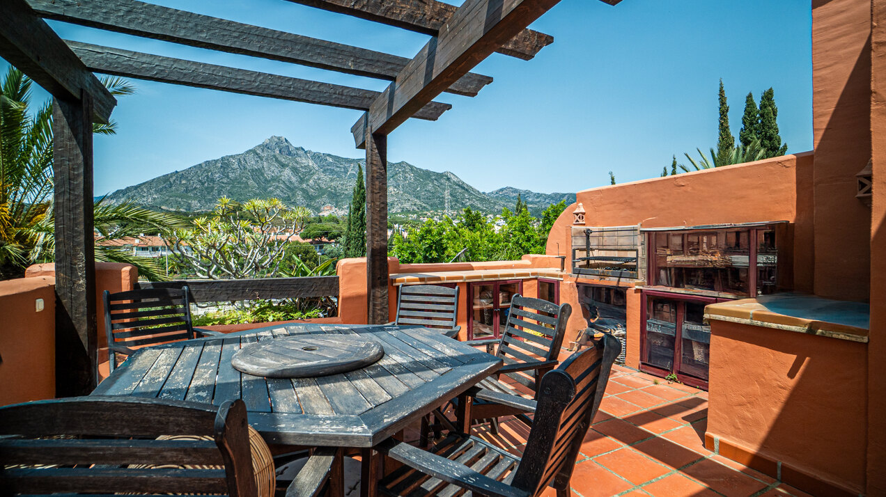 Exquisite townhouse in the heart of Marbella offers exquisite blend of privacy and Andalucian charm