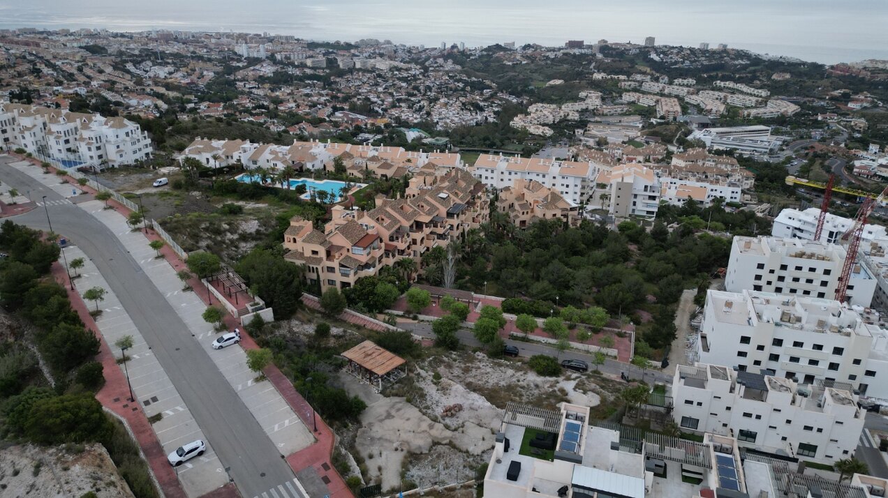 Fantastic plot with endless views of the Mediterranean Sea for sale in Benalmadena