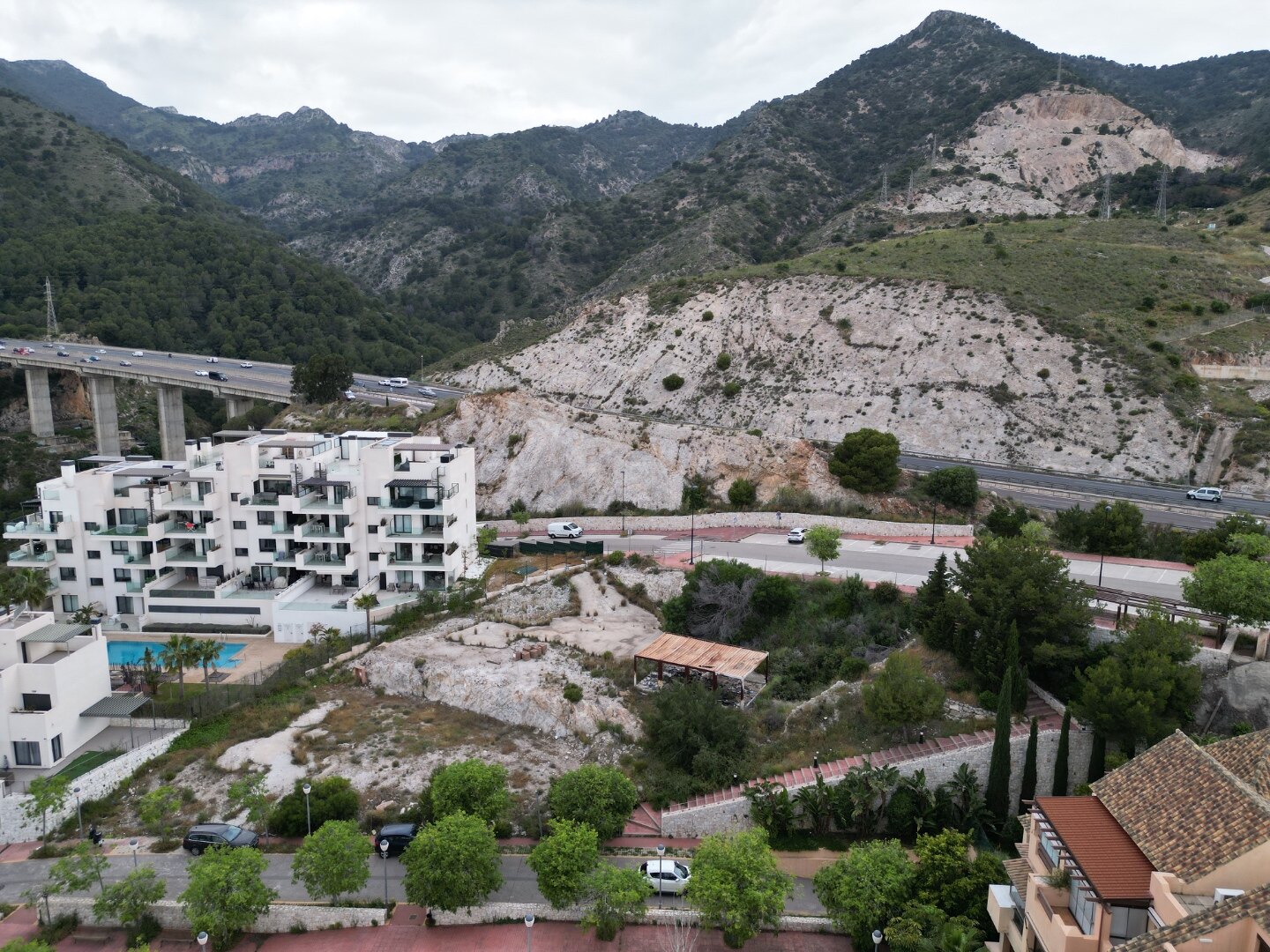 Fantastic plot with endless views of the Mediterranean Sea for sale in Benalmadena