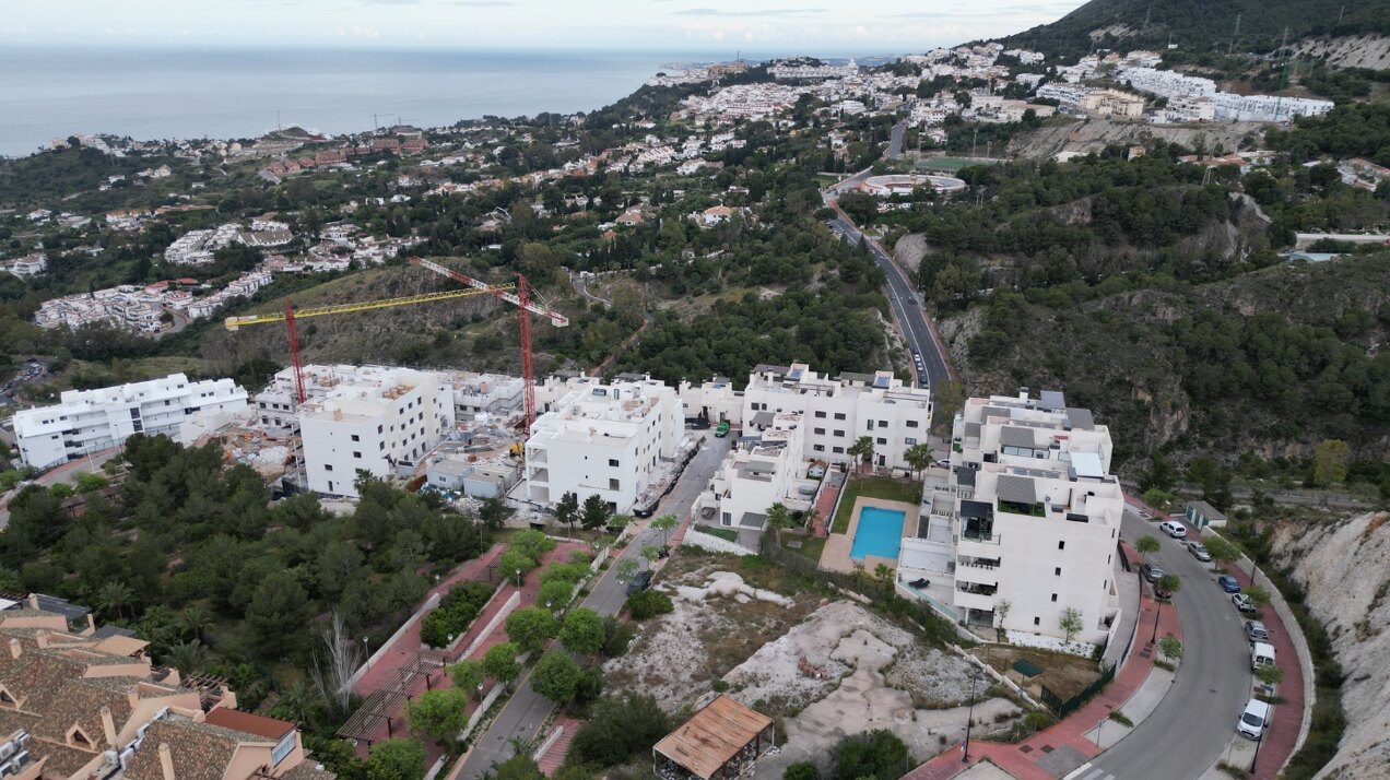 Fantastic plot with endless views of the Mediterranean Sea for sale in Benalmadena