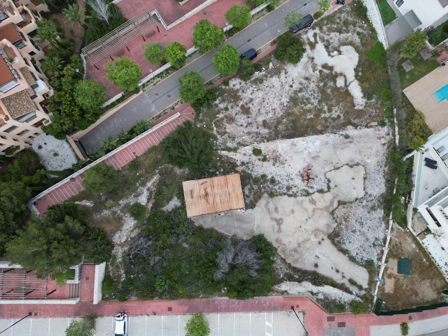 Fantastic plot with endless views of the Mediterranean Sea for sale in Benalmadena