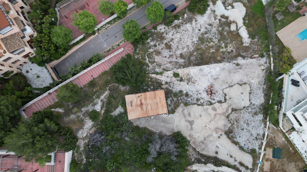 Fantastic plot with endless views of the Mediterranean Sea for sale in Benalmadena