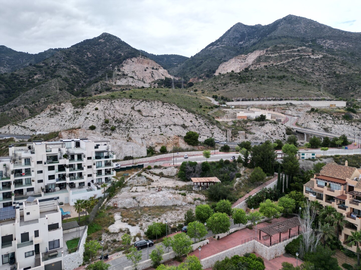 Fantastic plot with endless views of the Mediterranean Sea for sale in Benalmadena