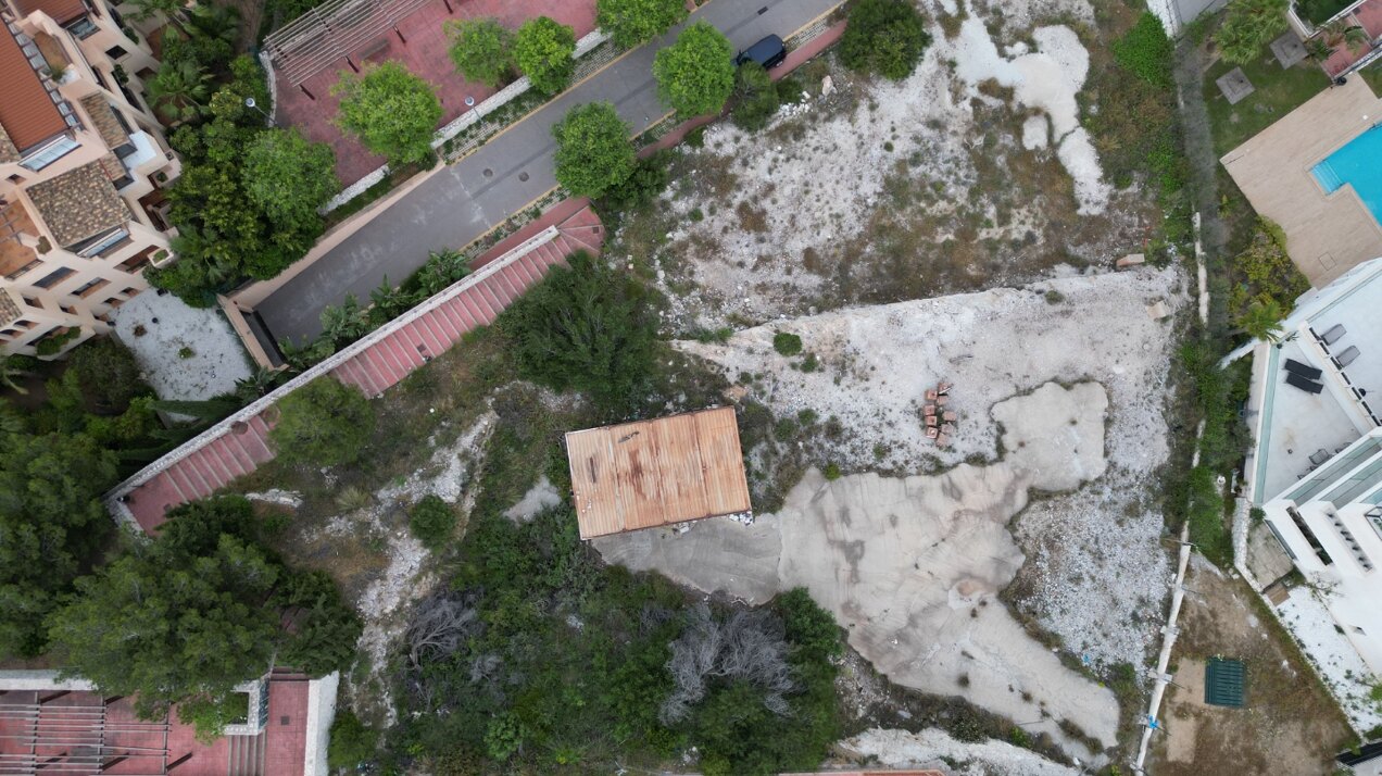 Fantastic plot with endless views of the Mediterranean Sea for sale in Benalmadena