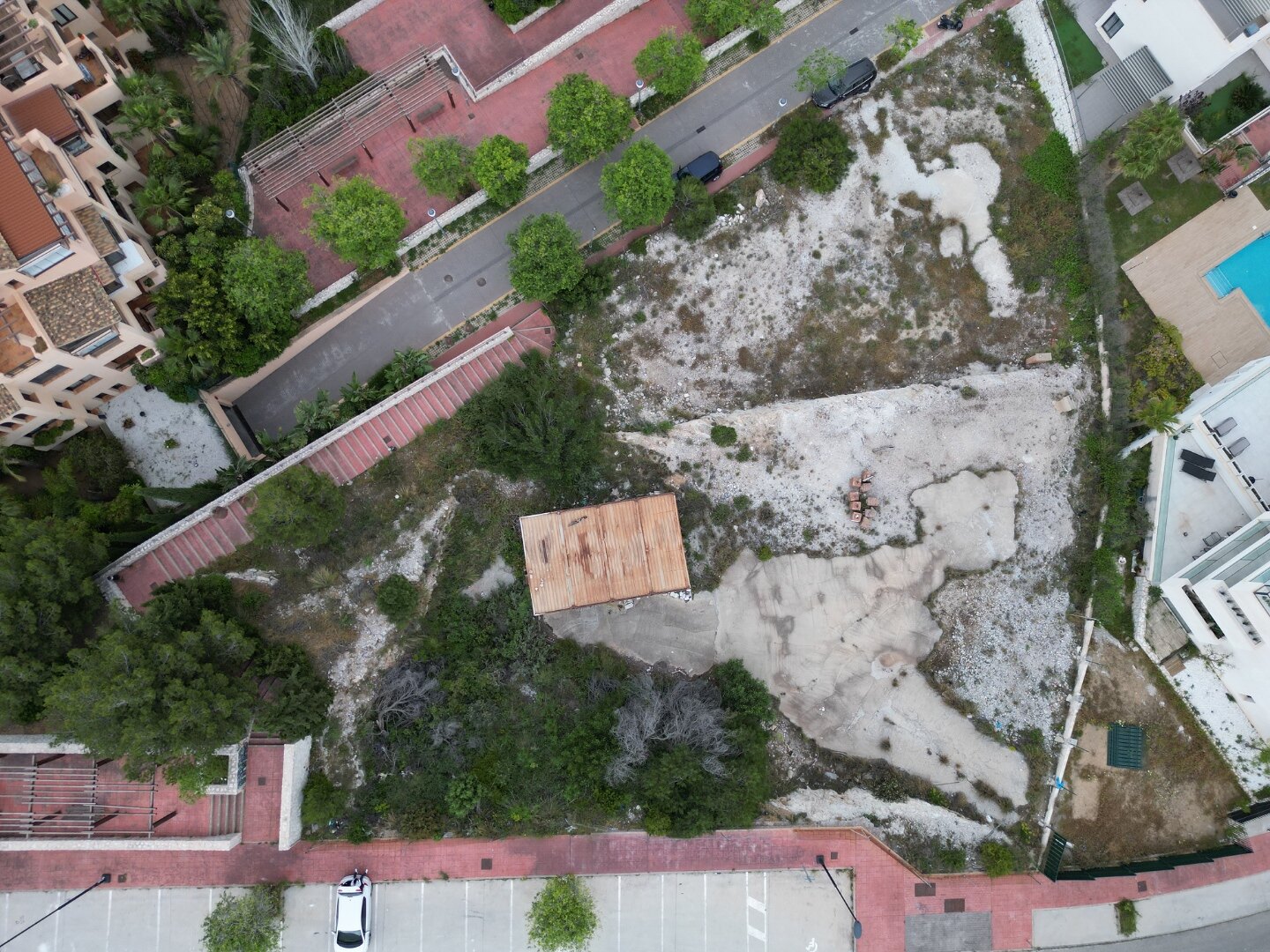 Fantastic plot with endless views of the Mediterranean Sea for sale in Benalmadena