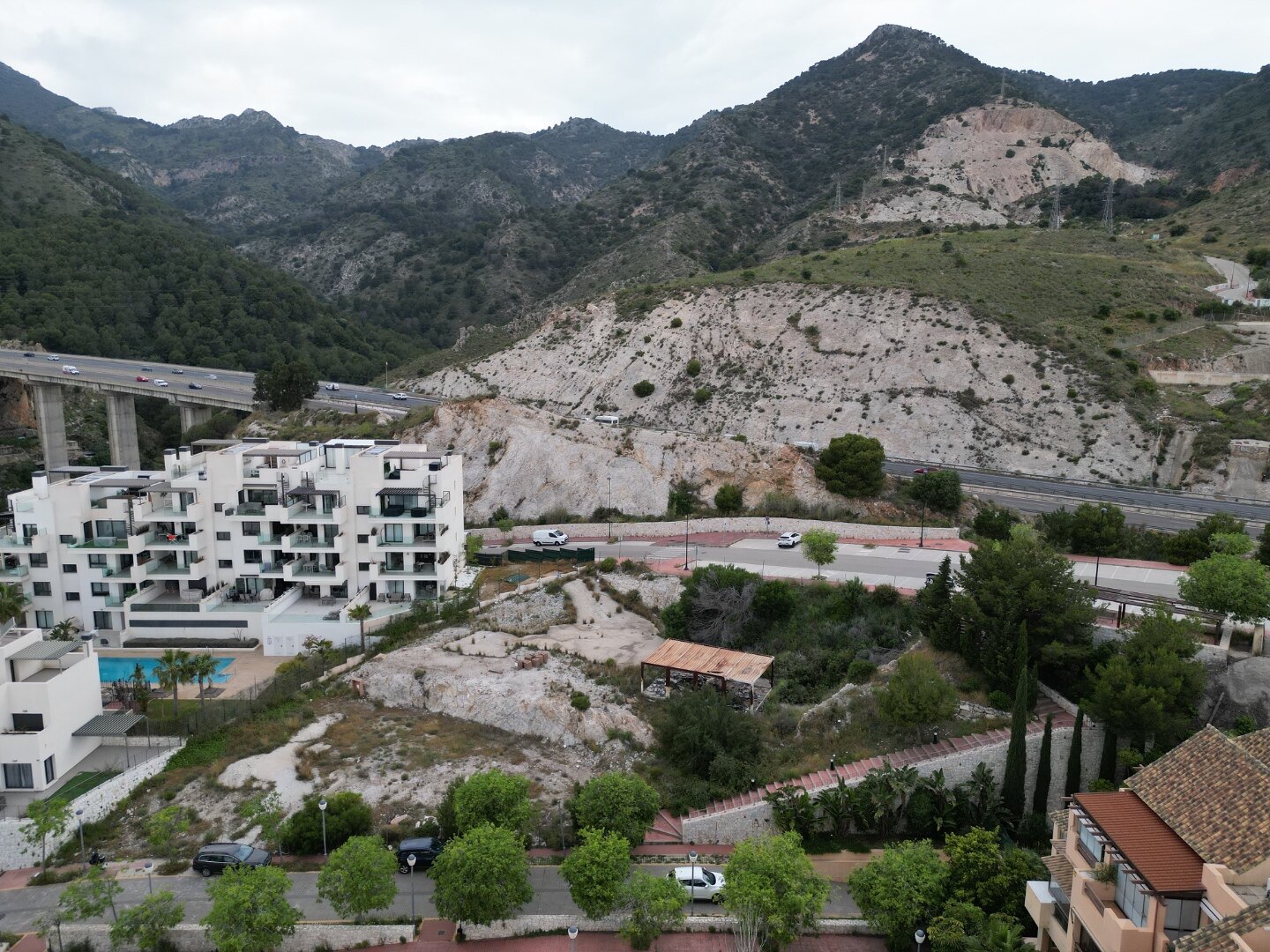 Fantastic plot with endless views of the Mediterranean Sea for sale in Benalmadena