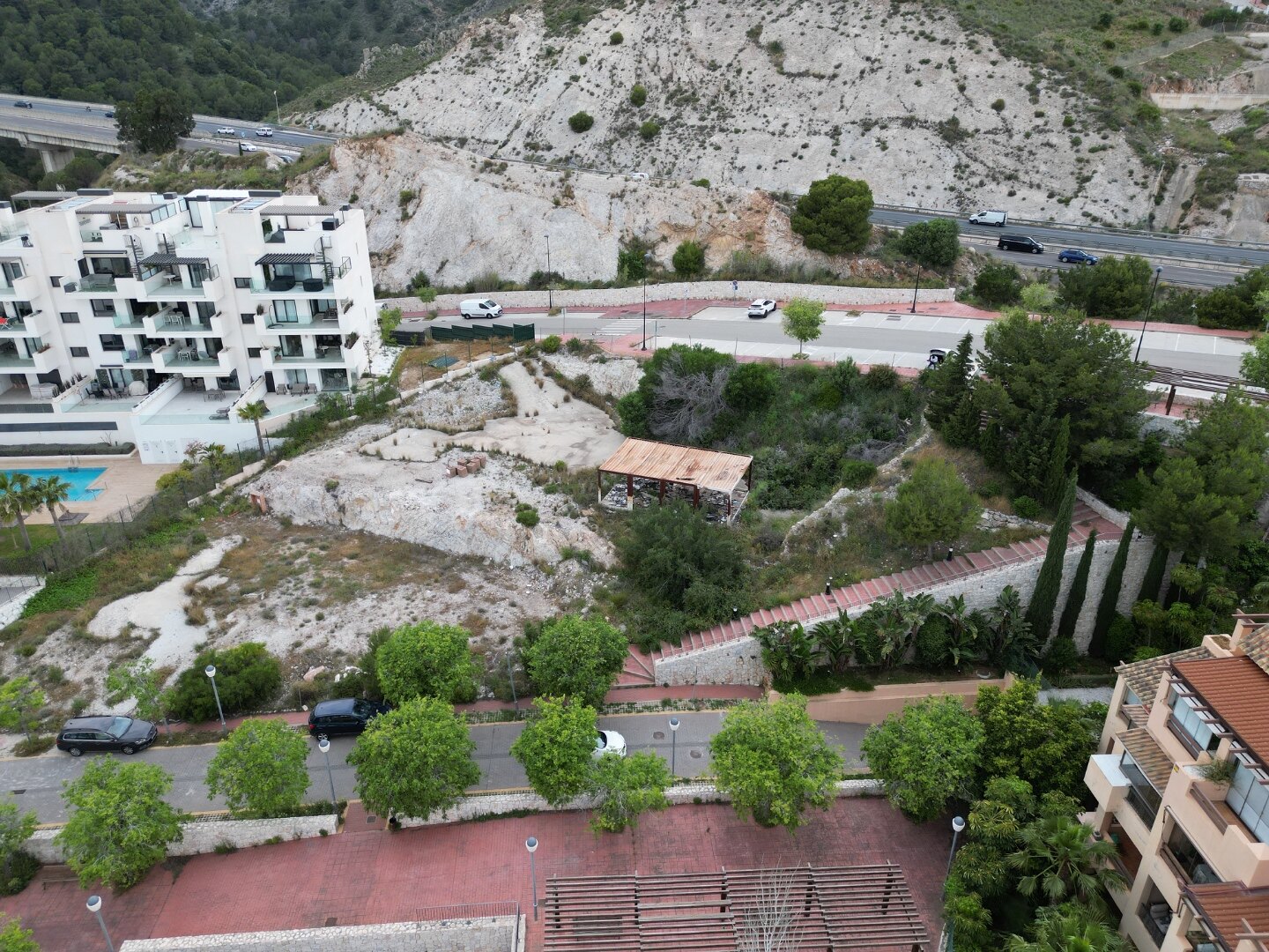 Fantastic plot with endless views of the Mediterranean Sea for sale in Benalmadena