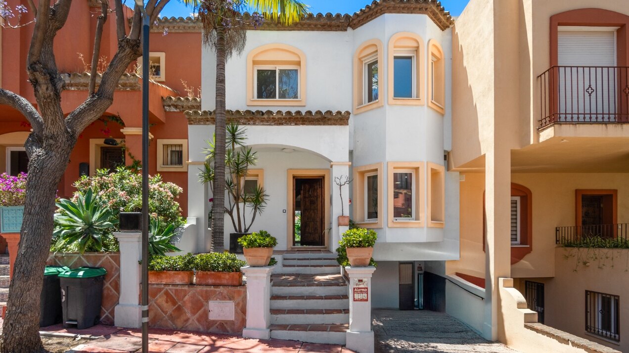 Exquisite townhouse could be your serene sanctuary in the heart of Puerto Banús