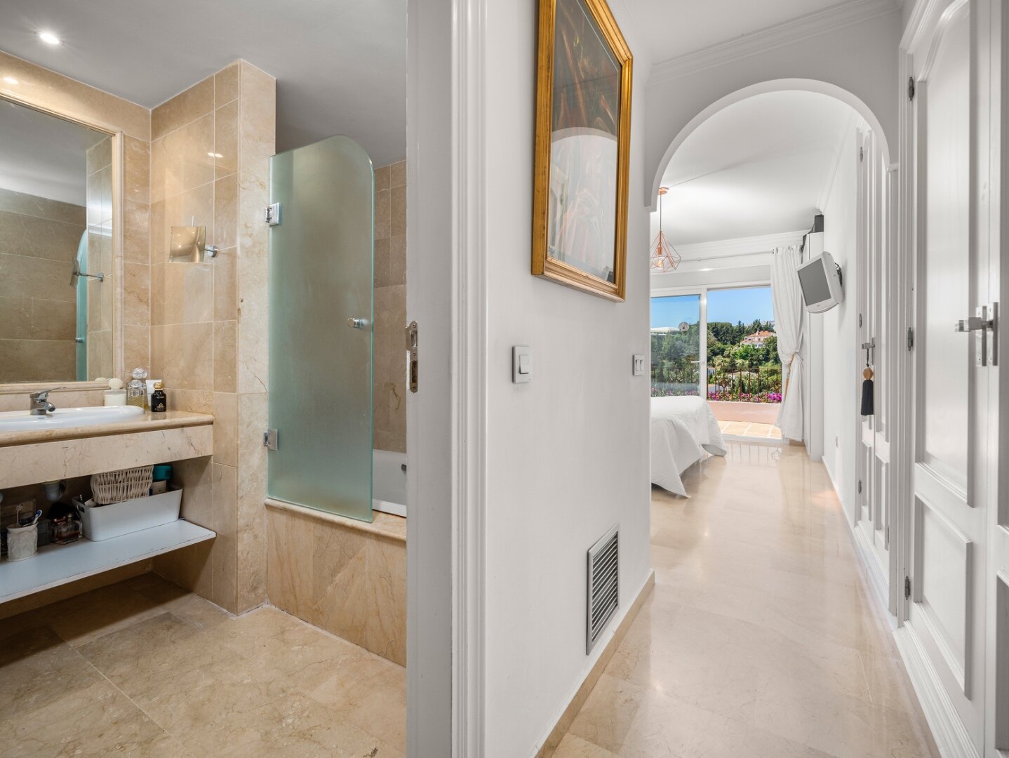 Exquisite townhouse could be your serene sanctuary in the heart of Puerto Banús