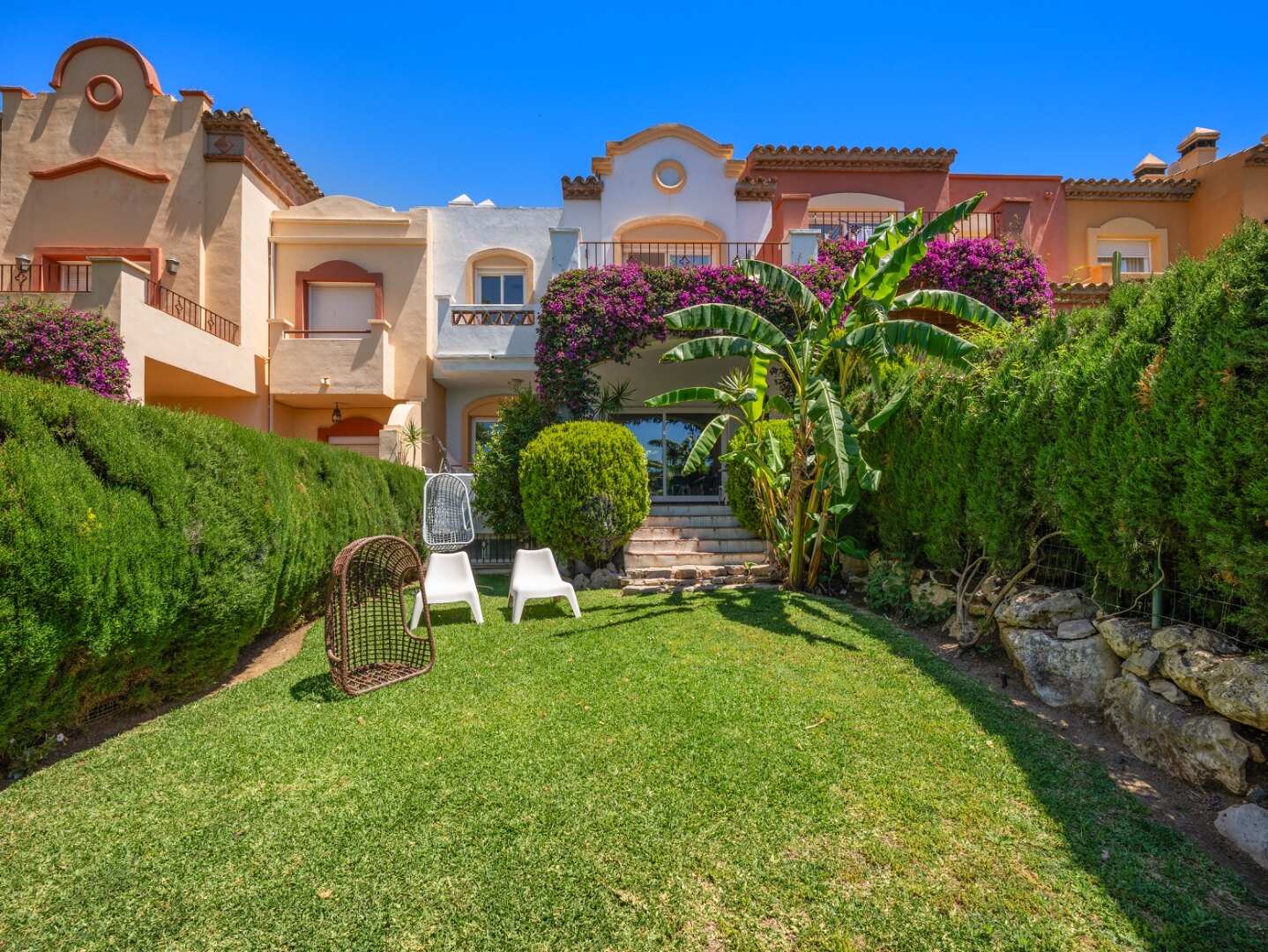 Exquisite townhouse could be your serene sanctuary in the heart of Puerto Banús