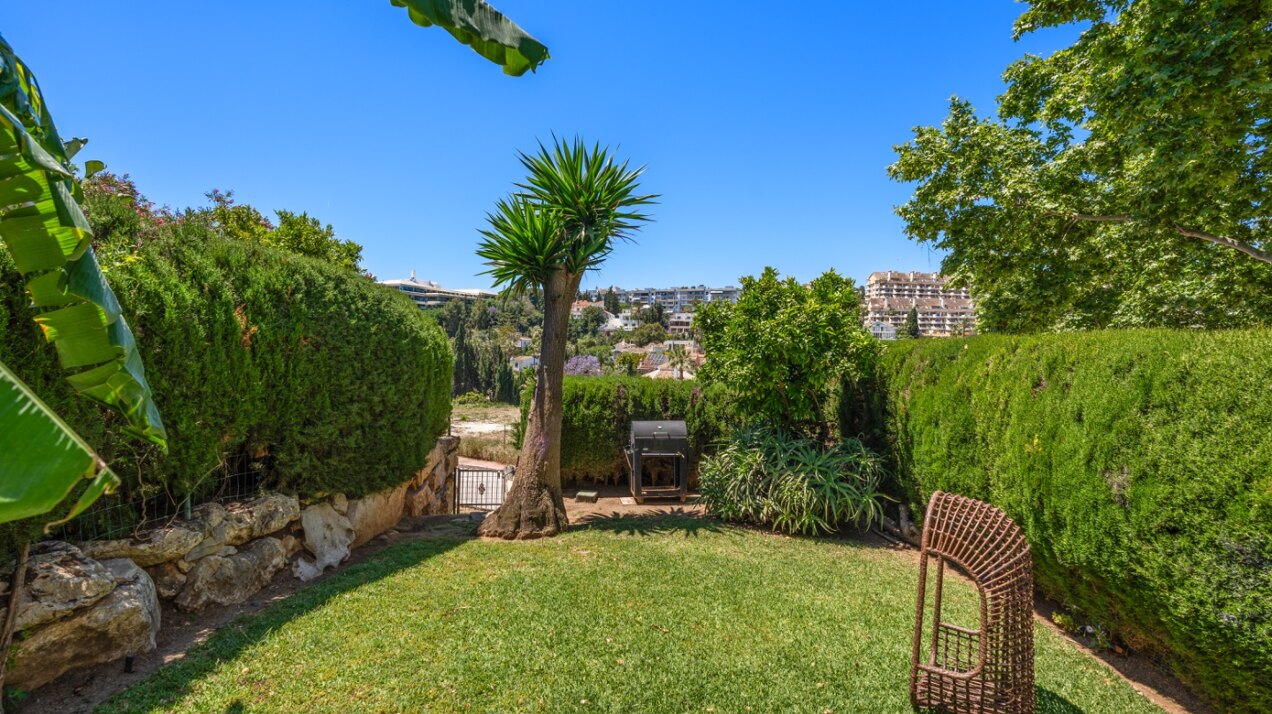 Exquisite townhouse could be your serene sanctuary in the heart of Puerto Banús